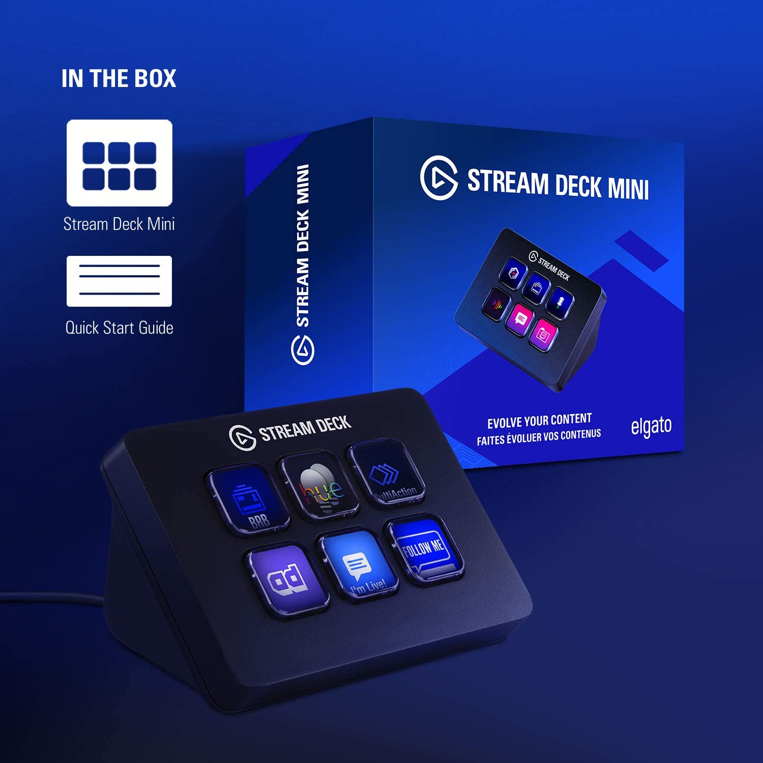 Elgato Stream Deck Mini – Compact Studio Controller， 6 macro keys， trigger actions in apps and software like OBS， Twitch， ​YouTube and more， works with Mac and PC - Image 8